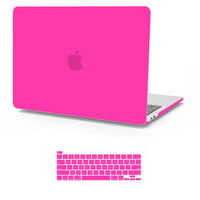 Thumbnail for Suitable for  Hot Pink MacBook Pro 13 Inch Case 2016-2023 M1 M2 A2338 A2289 A2251 A2159 Hard Shell Case Keyboard Cover