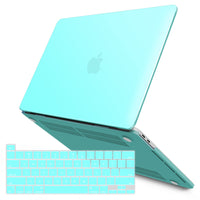 Thumbnail for Turquoise MacBook Pro 13 Inch Case 2016-2023 M1 M2 A2338 A2289 A2251 A2159 Hard Shell Case Keyboard Cover