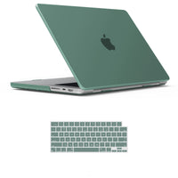 Thumbnail for Suitable for  MacBook Pro 14 Max Inch Case 2023 2022 2021 M2 A2779 M1 A2442 Hardshell Case Keyboard Cover Midnight Green