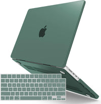 Thumbnail for Suitable for  MacBook Pro 16 inch Case 2023 2022 2021 M2 A2780 A2485 M1 Pro/Max Hard Shell Case Keyboard Cover Midnight Green