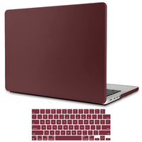 Thumbnail for Suitable for  MacBook Pro 16 inch Case 2023 2022 2021 M2 A2780 A2485 M1 Pro/Max Hard Shell Case Keyboard Cover Wine Red