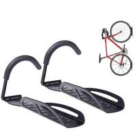Thumbnail for 2x Bike Rack Garage Wall Mount Hanger Hooks Storage Bicycle Vertical for Indoor Shed with Screws