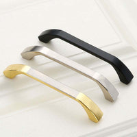 Thumbnail for Zinc Kitchen Cabinet Handles Bar Drawer Handle Pull gold color hole to hole 128MM