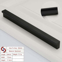 Thumbnail for Zinc Kitchen Cabinet Handles Drawer Bar Handle Pull 160mm