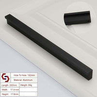 Thumbnail for Zinc Kitchen Cabinet Handles Drawer Bar Handle Pull 192mm