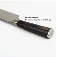 Thumbnail for Japanese Chef Knife - Pro Kitchen Knife 34cm Chef's Knives High Carbon German Stainless Steel Sharp Knife