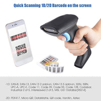 Thumbnail for Wired Barcode QR Bar Code Screen Scanner Data 1D 2D Reader USB Cable Mobile Payment Store