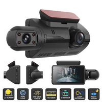 Thumbnail for FHD Car DVR Camera DashCam Dash Cam Dual Record Hidden Recorder 1080P Parking Monitor