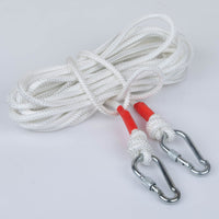 Thumbnail for 8mm 10m Safety Climbing Rope Nylon Rock Static Outdoor Boat Anchor Marine Rope Dock Lines Rope