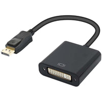 Thumbnail for DP Display Port DisplayPort Male To DVI Female 24+5 Pin Converter Adapter Cable