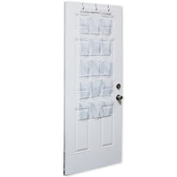 Thumbnail for 15 Pockets Over The Door Rack Hanging Kitchen Organizer Pantry Organizer Shoe Storage