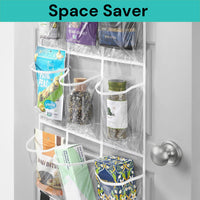 Thumbnail for 15 Pockets Over The Door Rack Hanging Kitchen Organizer Pantry Organizer Shoe Storage