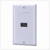 Thumbnail for 1 Port HDMI Wallplate - Supports 4K, 3D Wall Plate