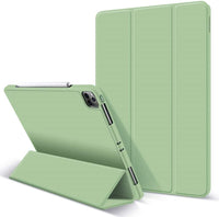 Thumbnail for iPad Pro 11 Inch 2020 Soft Tpu Smart Premium Case Auto Sleep Wake Stand Cover Pencil holder Green