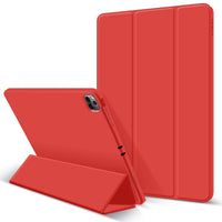Thumbnail for iPad Pro 11 Inch 2020 Soft Tpu Smart Premium Case Auto Sleep Wake Stand Cover Pencil holder Red