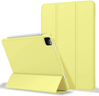 Thumbnail for iPad Pro 11 Inch 2020 Soft Tpu Smart Premium Case Auto Sleep Wake Stand Cover Pencil holder Yellow