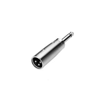 Thumbnail for XLR 3-pin Male to 6.35mm (1/4) Inch Male Mono Microphone Adapter Connector