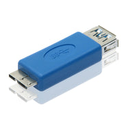 Thumbnail for USB 3.0 A Female port to USB3.0 Micro B Male Converter adapter