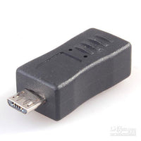 Thumbnail for micro usb male to micro usb female Data Adapter Converter Joiner