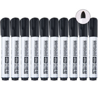 Thumbnail for 10Pack White Board Markers Erase Marker  Bullet Tip  Black Ink