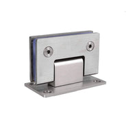 Thumbnail for 90 Degree Glass Door Cupboard Showcase Cabinet Clamp Glass Shower Doors Hinge 304 Steel