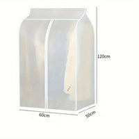 Thumbnail for 120cm Clothes Dust Cover Wardrobe Cloth Cover Clothes Storage Bag For Garments Suits Dresses Coats