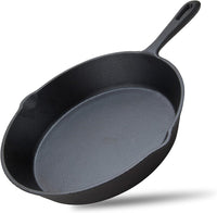 Thumbnail for 8inch 21cm Cast Iron Skillet Cookware Chef Quality Pre-Seasoned Pan Pans