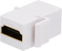Thumbnail for Keystone HDMI Jack HDMI Insert Connector Female to Female Coupler Adapter