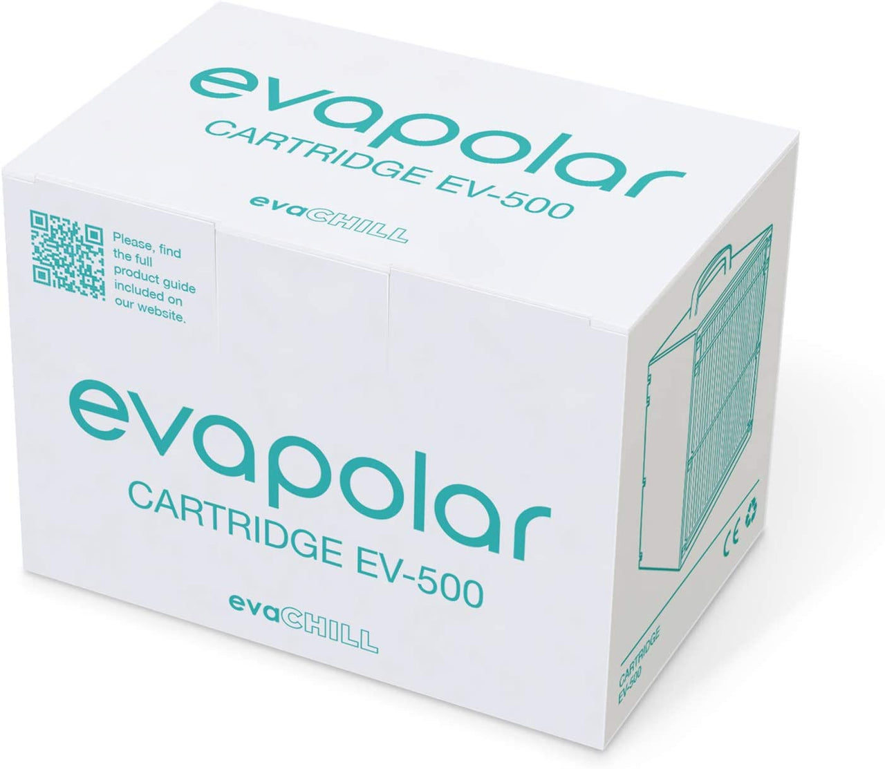 Evapolar evaCHILL Replacement Evaporative Cartridge, Black