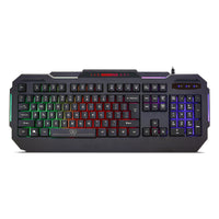 Thumbnail for Rainbow Backlit Gaming Keyboard 19 Game Anti Ghosting Keys USB 2.0 Interface AU