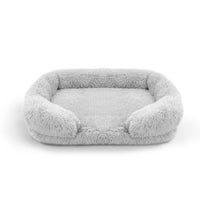 Thumbnail for Dog Cat Pet Warm Soft Plush Nest Comfy Kennel Sleeping Calming Bed Memory Foam L