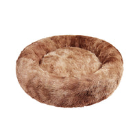 Thumbnail for Pawfriends Dog Cat Pet Calming Bed Warm Soft Plush Round Nest Comfy Sleeping Cave 120cm
