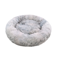Thumbnail for Pawfriends Dog Cat Pet Calming Bed Warm Soft Plush Round Nest Comfy Sleeping Washable Zip