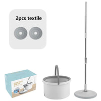 Thumbnail for Cleanix Clean Sewage Separation Mop Rotary Hand-Wash-Free Flat Suction Grey White
