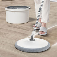 Thumbnail for Cleanix Clean Sewage Separation Mop Rotary Hand-Wash-Free Flat Suction Grey White