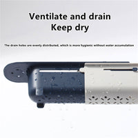 Thumbnail for Cookingstuff Sink Storage Rack Kitchen Retractable Drain Expandable Basket Organizer Red