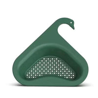 Thumbnail for cookingstuff Triangle Sink Kitchen Storage Drain Basket Rack Shelf Strainer Organizer