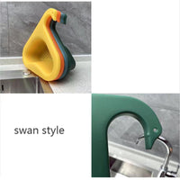 Thumbnail for cookingstuff Triangle Sink Kitchen Storage Drain Basket Rack Shelf Strainer Organizer