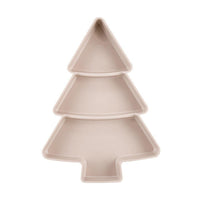 Thumbnail for Cookingstuff Small Tree Split Dry Fruit Plate Food Storage Household Snack Plate Plastic Pink