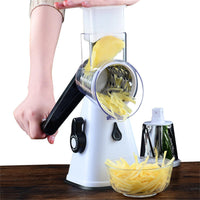 Thumbnail for Cookingstuff Multi Functional Vegetable Cutter Hand Drum Slicer Kitchen Artifact Red