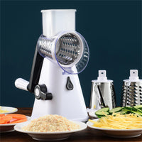 Thumbnail for Cookingstuff Multi Functional Vegetable Cutter Hand Drum Slicer Kitchen Artifact White