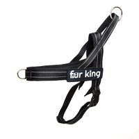 Thumbnail for Fur King Signature Quick Fit Harness Medium Black