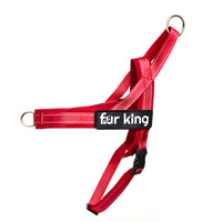 Thumbnail for Fur King Signature Quick Fit Harness Medium Red