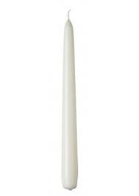 Thumbnail for 100 wholesale pack white wax 20cm taper church house vigil candleabra candle 2CM WIDE