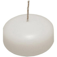 Thumbnail for 100 Pack of 6 Hour White Floating Candles - 5.8cm diameter - wedding party decoration