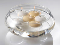 Thumbnail for 10 Pack of 6 Hour White Floating Candles - 5.8cm diameter - wedding party decoration