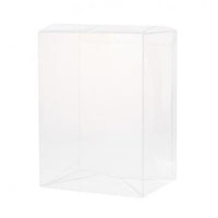 Thumbnail for 50 Pack of Large Plastic 22x14.5cm Rectangle Cube Box - Exhibition Gift Product Showcase Clear Plastic Shop Display Storage Packaging Box