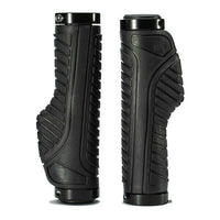 Thumbnail for Bicycle Grips MTB Road Bike Double Lock Rubber Handlebar Grips Anti-Slip Rock Bros BLACK