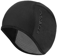 Thumbnail for Helmet Fleece Inner Liner Cycling Skull Cap Winter Thermal MTB Mountain Cycling Cap for Men Women Headwear for Running Skiing & Winter Sports BLACK Rockbros