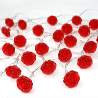 Thumbnail for Red Rose battery string fairy light - party night light wedding decoration